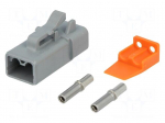 Connector: wire-wire | ATP | plug | female | Size: 12 | 14AWG&divide;12AWG | 25A