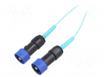 Connector: fiber optic | patchcord | PIN: 1 | bayonet | Buccaneer 4000