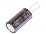 Capacitor: electrolytic | low impedance | THT | 12000uF | 6.3VDC | &plusmn;20%