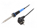 Soldering iron: with htg elem | 25W | 230V | Plug: EU