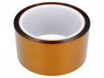 Tape: high temperature resistant | reel | -70&divide;250&deg;C | W: 50mm | L: 33m