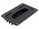 Holder | Mat: technopolymer (PA) | black | L: 96mm | W: 114mm | D: 19mm