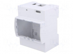 Enclosure: for computer | BEAGLEBONE BLACK | ABS | grey | X: 71.7mm
