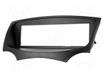 Radio mounting frame | Ford | 1 DIN | black