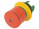 Switch: emergency stop | Stabl.pos: 2 | 22mm | red | Illumin: M22-LED