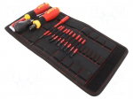 Screwdriver: torque-set | torque,insulated | PZ1/SL,PZ2/SL | 1kVAC