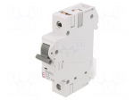 Circuit breaker | 230/400VAC | Inom: 2A | Poles: 1 | Charact: C | 6kA