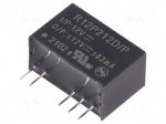 Converter: DC/DC | 2W | Uin: 10.8&divide;13.2VDC | Uout: 12VDC | Uout2: -12VDC
