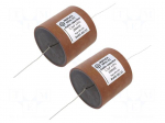 Capacitor: aluminum-polypropylene-paper | 3.3uF | 250VDC | &plusmn;5% | THT