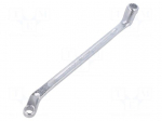 Wrench: ring | double-sided,bent | 8mm,9mm | L: 185mm | offset