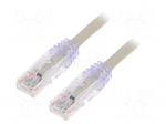 Patch cord | TX6&trade; PLUS,U/UTP | Cat: 6 | RJ45 plug,both sides | Cu | 1m