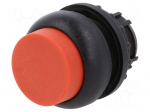Switch: push-button | 22mm | Stabl.pos: 1 | red | none | IP67 | prominent