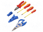 Tools set: for assembly work | case | 5pcs.