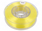 Filament: SILK | &Oslash;: 1.75mm | yellow (bright) | 225&divide;245&deg;C | 330g