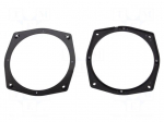 Speaker frame | 165mm | Mercedes,Mitsubishi,Smart | 2pcs.