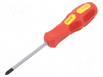 Screwdriver: for impact | Phillips | Size: PH1 | Blade length: 75mm