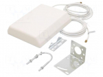 Antenna | white | SMA | 50W | 600&divide;2700MHz | 50&Omega; | 3m | 14dBi | -20&divide;85&deg;C | RG58