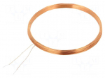 Antenna | RFID | 125kHz | &Oslash;out: 53mm | &Oslash;int: 50mm | H: 3mm | 1.35mH