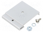 DIN rail mounting bracket | aluminium | 42mm | Rail: TS35