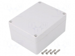 Enclosure: multipurpose | X: 90mm | Y: 115mm | Z: 55mm | polycarbonate