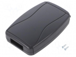 Enclosure: multipurpose | X: 74mm | Y: 114mm | Z: 24.7mm | with hole