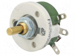 Potentiometer: shaft | single turn | 50&Omega; | 25W | &plusmn;10% | 6mm | wirewound
