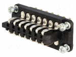 Connector: HDC | contact insert | male | 10A | 25V | Staf&reg; | PIN: 14