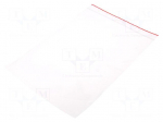 Self-seal bag | L: 220mm | Width: 160mm | Thick: 40um | polyetylene