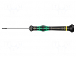 Screwdriver: precision | slot | 1.5x0.23mm | Blade length: 60mm