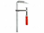 Universal clamp | steel | with handle | Grip capac: max.120mm