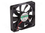 Fan: DC | axial | 12VDC | 60x60x10mm | 27.55m3/h | 28.5dBA | Vapo | 4000rpm
