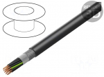 Wire | &Ouml;LFLEX&reg; ROBUST 215C | 18G0.5mm2 | black | 300V,500V | CPR: Fca