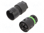 Connector: AC supply | screw terminal | female | 16A | 400V | ways: 2