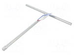 Knob | square | 3/8" | 268mm