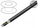Wire | HELUTHERM&reg; 145 MULTI | 8G0.25mm2 | stranded | Cu | black
