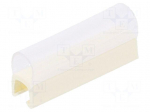 Markers | Marking: empty | 2.4&divide;3mm | PVC | white | -30&divide;60&deg;C | push-in