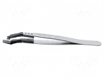 Tweezers | replaceable tips | Tweezers len: 130mm | ESD