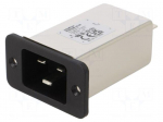 Connector: AC supply | socket | male | Inom: 20A | Ir: 310uA | 250VAC