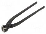 Concreters nippers | phosphate head,forged,cure | 190mm
