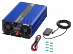 Converter: DC/AC | 1.5kW | Uout: 230VAC | 11&divide;15VDC | 370x230x108mm