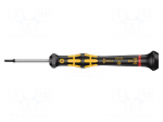 Screwdriver: precision | PlusMinus PH-type | 137mm | ESD | Size: PH/S1