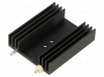 Heatsink: extruded | U | SOT32,SOT93,TO126,TO218,TO220,TO247,TOP3