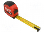 Measuring tape | L: 8m | Width: 25mm | slim | measure