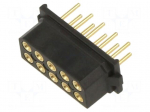 Connector: wire-wire/PCB | socket | female | PIN: 10 | Datamate L-Tek