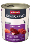 ANIMONDA GranCarno Senior Beef and lamb - wet dog food - 800g