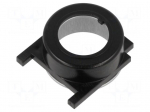 Button holder | 22mm | 61 | &Oslash;22.5mm | Face dim: &Oslash;25mm | Body: natural