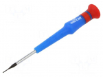 Screwdriver: precision | slot | 0.8x0.2mm | Blade length: 40mm