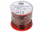 Coil wire | double coated enamelled | 0.9mm | 0.2kg | -65&divide;200&deg;C