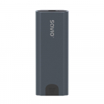 Savio M.2 SSD NVMe external drive enclosure, USB-C 3.1, AK-67, grey
