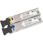 MikroTik 1.25G Bidirectional Single-Mode Module 20Km paar S-3553LC20D